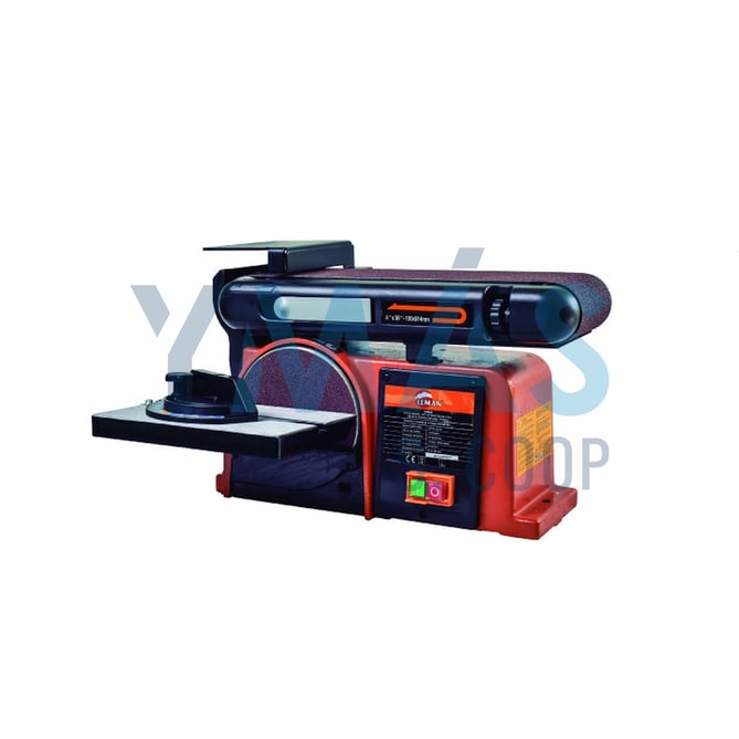 LIJADORA BANDA BANCO 914X100MM 370W +DISCO 150MM