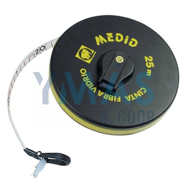 CINTA METRICA FIBRA VIDRIO 25M