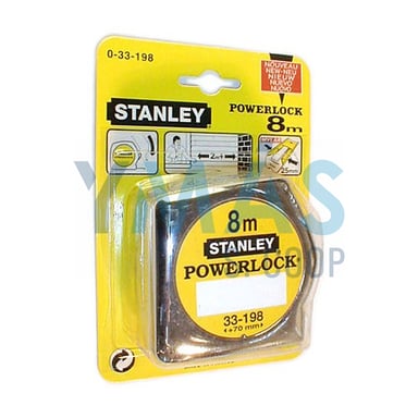 FLEXOMETRO C/FRENO 10MX25MM POWERLOCK CLASSIC