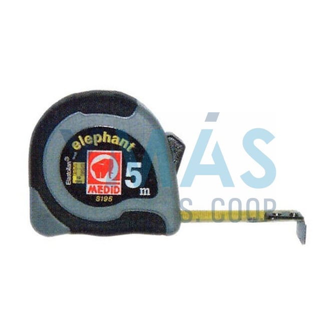 FLEXOMETRO BIMATERIA C/FRENO 5MX25MM