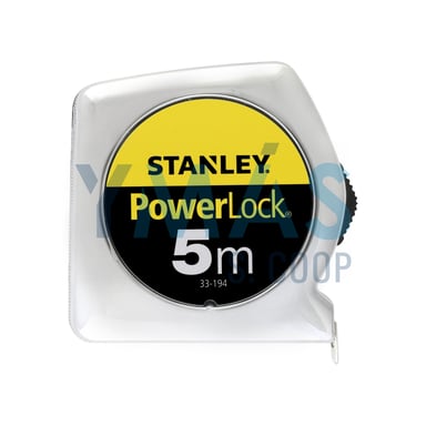 FLEXOMETRO C/FRENO 5MX19MM POWERLOCK CLASSIC