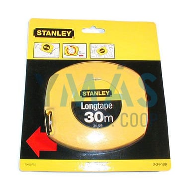 CINTA METRICA ACERO 30MX9,5MM STANLEY