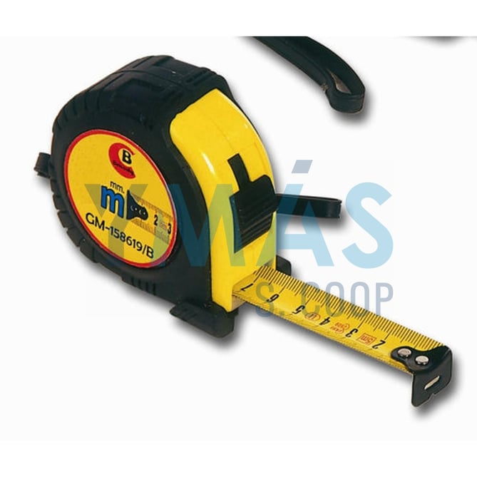 FLEXOMETRO BIMATERIA C/FRENO 8MX25MM GM-188625/B