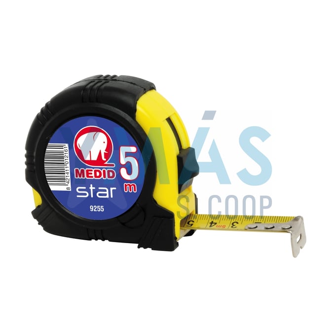 FLEXOMETRO BIMATERIA C/FRENO 5MX19MM