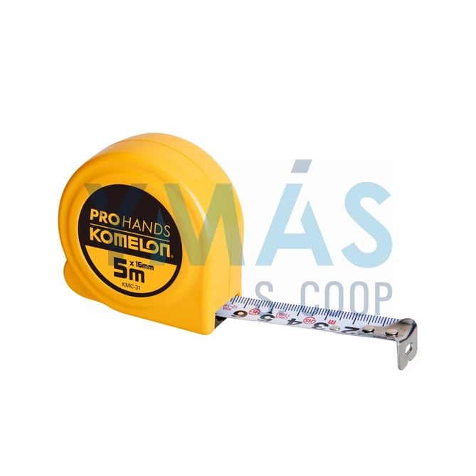 FLEXOMETRO CINTA BLANCA 5MX16MM PROHANDS