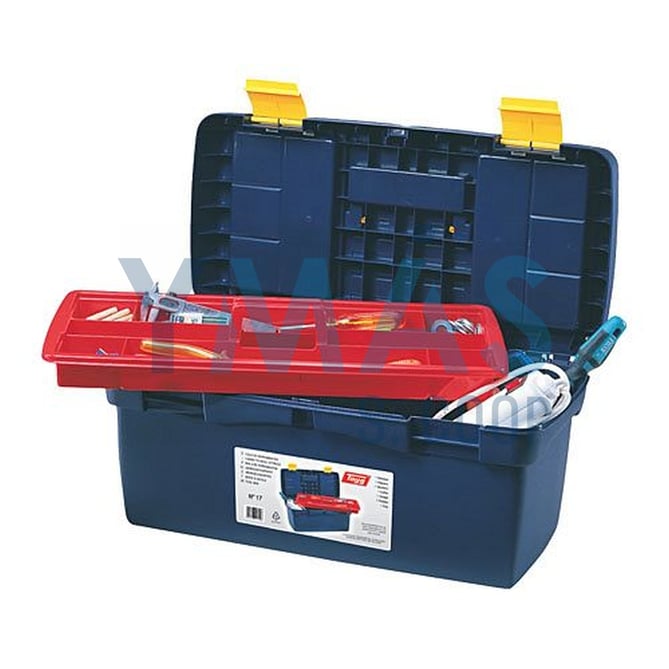 CAJA HERRAMIENTAS PLASTICO Nº17 580X290X290