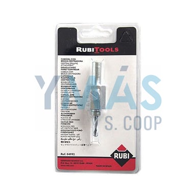 CABEZAL C/BROCA CENTRADORA RUBI