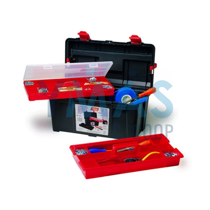 CAJA HERRAMIENTAS PLASTICO Nº31 445X235X230