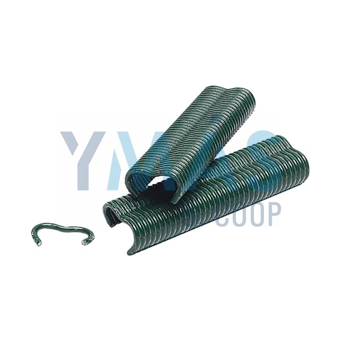 GRAPA CERCAS A-20 PLASTIFICADA VERDE 1000UDS