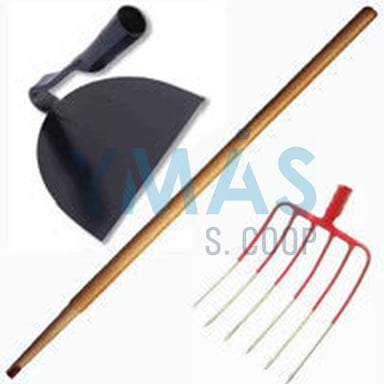 MANGO MAD. HORCA 1300MM CURVO