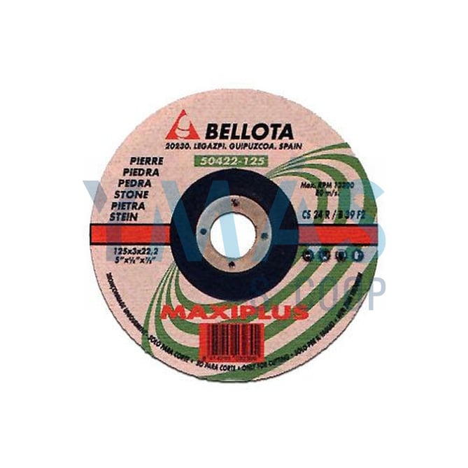 DISCO ABRASIVO 50422-230X3MM