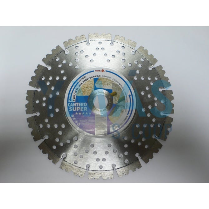 DISCO SEGMENTADO 230MM LASER SUPER CANTERO