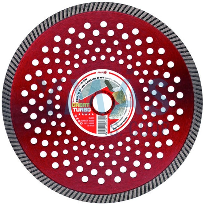 DISCO DIAMANE 230MM GREAT TURBO PROFESIONAL