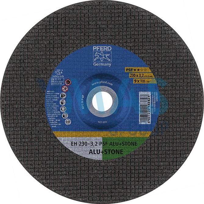 DISCO PIEDRA EH 230-3,2 PSF ALU STONE