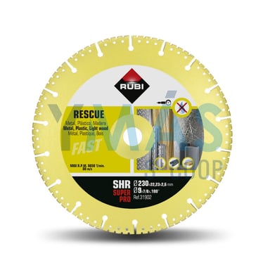 DISCO DIAMANTE MULTIMATERIALES RSQ 230MM