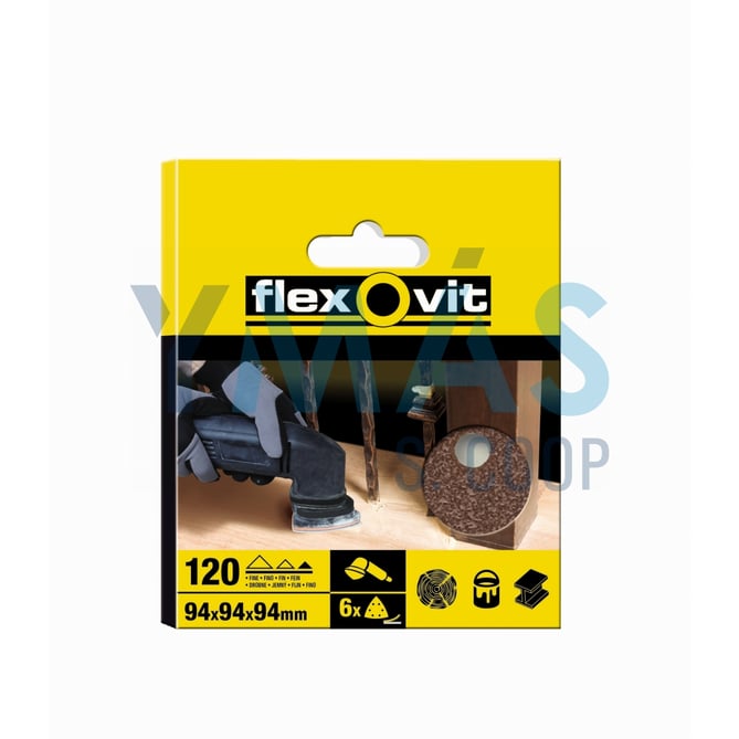 LIJA DELTA 94 C/VELCRO GR.50 (BL.6)