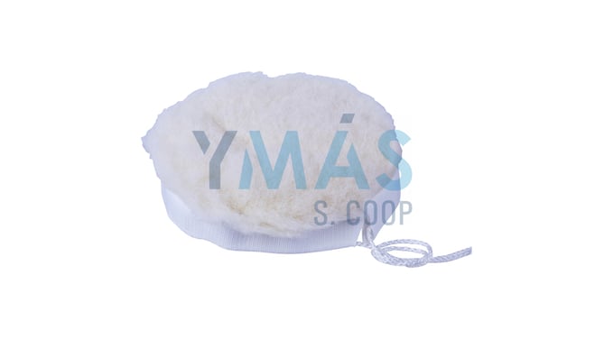 BONETE LANA PULIR CON CORDON 125MM