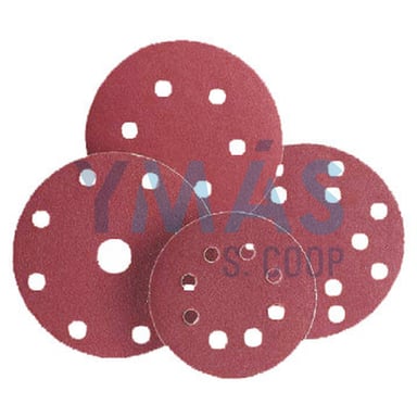 DISCO LIJA 125MM VELCRO 8 AGUJEROS GRANO 80