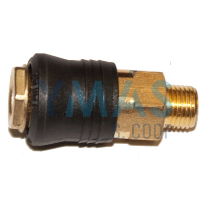 ENCHUFE RAPIDO MATO R/MACHO 1/4GAS LATON