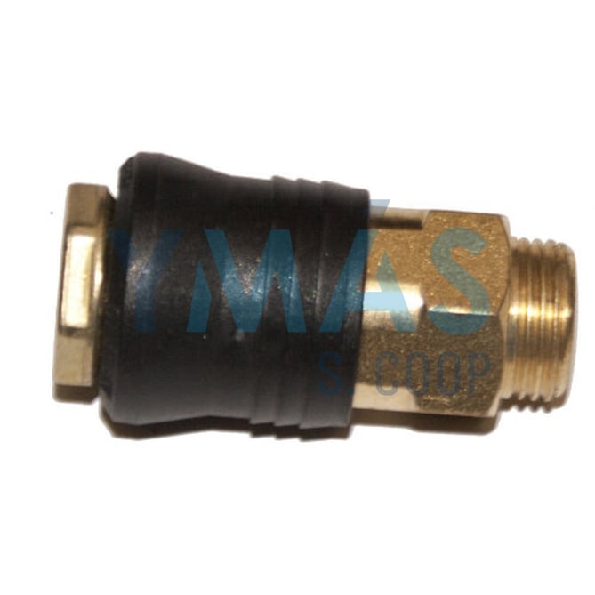 ENCHUFE RAPIDO MATO R/MACHO 3/8GAS LATON