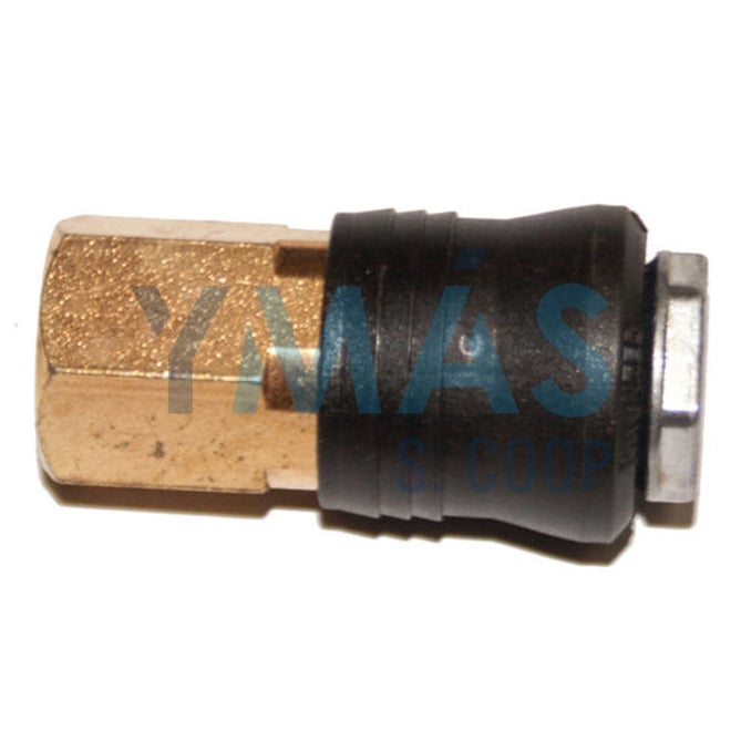 ENCHUFE RAPIDO MATO R/HEMBRA3/8GAS LATON