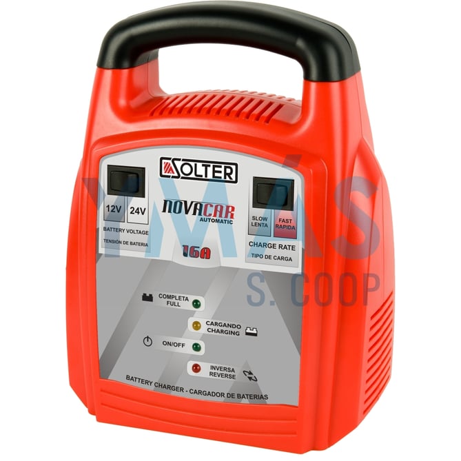 CARGADOR BATERIA 12/24V NOVACAR 16A