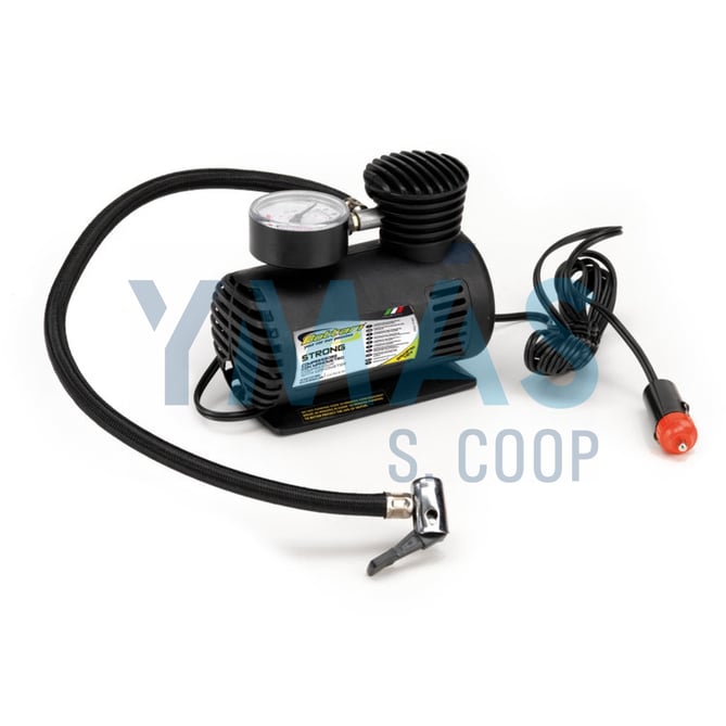 MINI COMPRESOR 12V 250PSI +ADAPTADORES