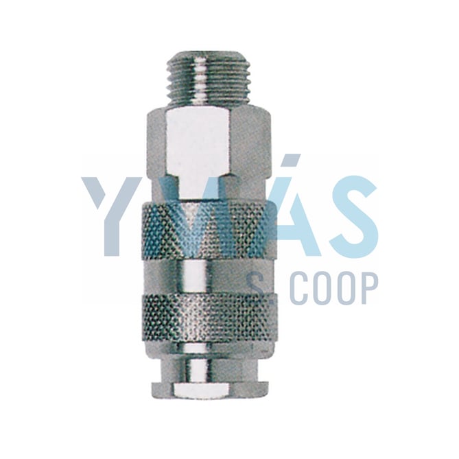 ENCHUFE RAPIDO UNIVERSAL NEUMATICO 1/4" MACHO