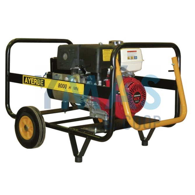 GENERADOR GASOLINA 6400W 13HP HONDA 8000H-MN GX-39