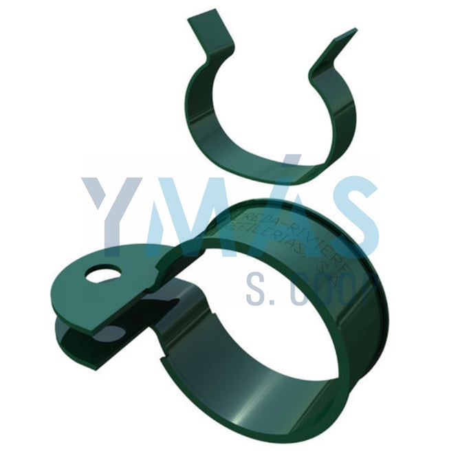 ABRAZADERA QUICKFIX METALICA VERDE 4 UNIDADES