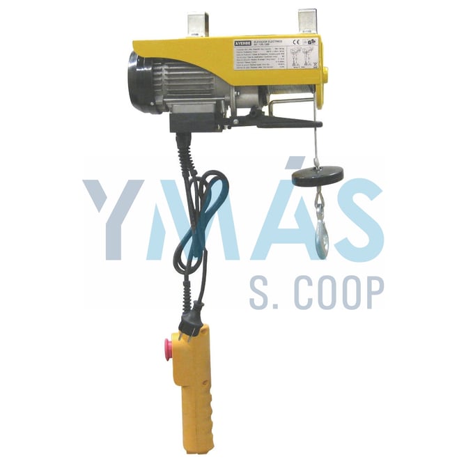 ELEVADOR AY 100/200 100KG 12 MTR.