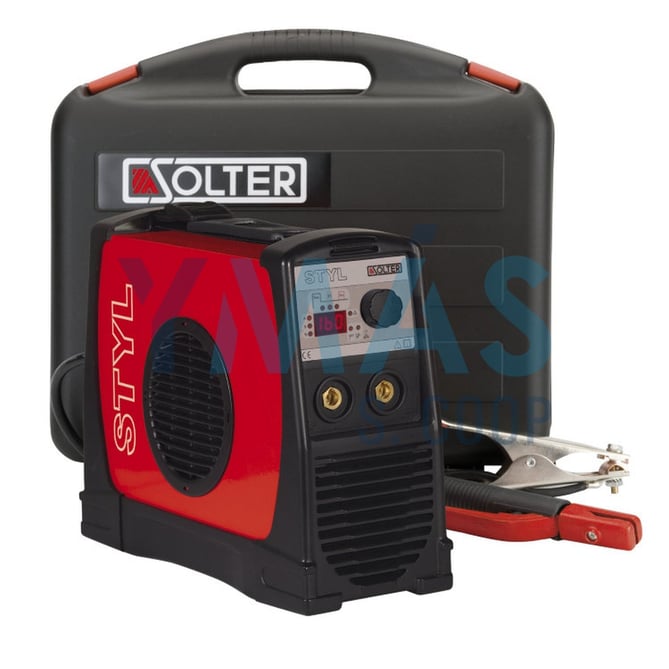 GRUPO SOLDAR INVERTER 160A STYL 185 C/MALETIN