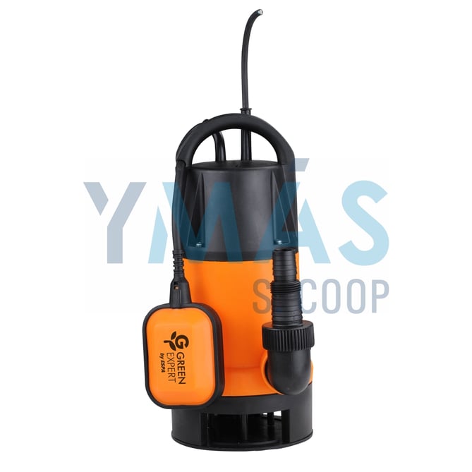BOMBA SUMERGIBLE AGUA SUCIA 14000L/H 8.5M 900W