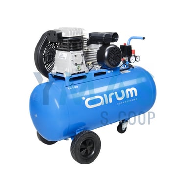 COMPRESOR MONOFASICO 100L 3HP 9BAR AIRUM