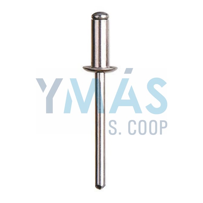 REMACHE ALUMINIO ESTANDAR 4.8X35 C/200