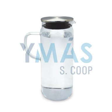 JARRA VIDRIO BOROSILICATO INOX 1.4L