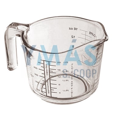JARRA MEDIDORA VIDRIO 0.5L