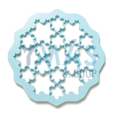 MOLDE GALLETAS COPOS DE NIEVE 19 UNIDADES