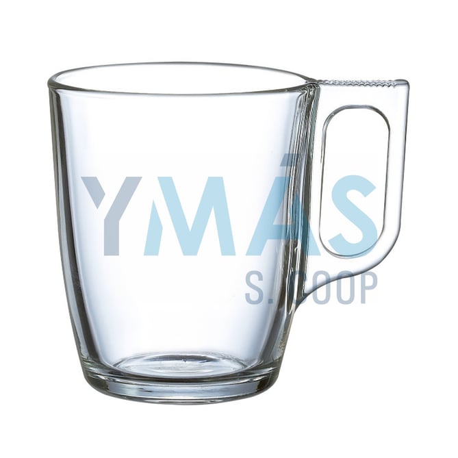TAZA MUG VIDRIO LUMINARC 25CL