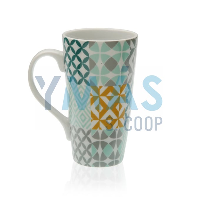 TAZA MUG AQUA KARLSEN 8.5X8.5X15CM