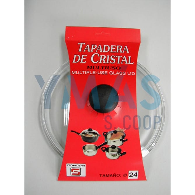 TAPA CRISTAL PYREX BAJA 24CM