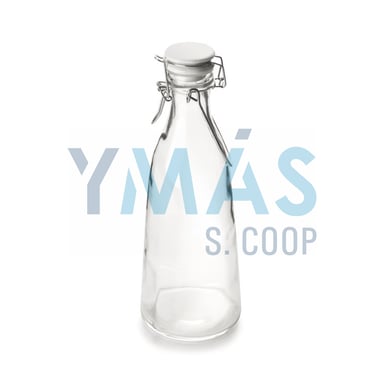 BOTELLA CRISTAL LECHE 1L