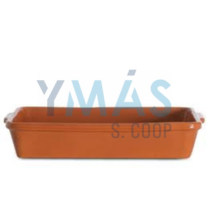 CAZUELA BARRO RECTANGULAR 33 x 23
