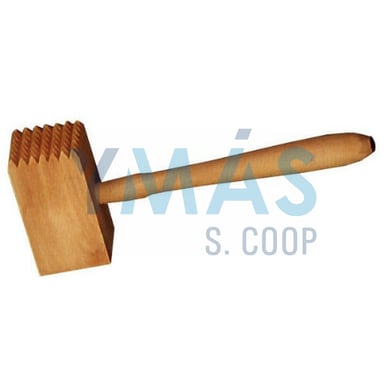 MAZA CARNE MADERA 25CM