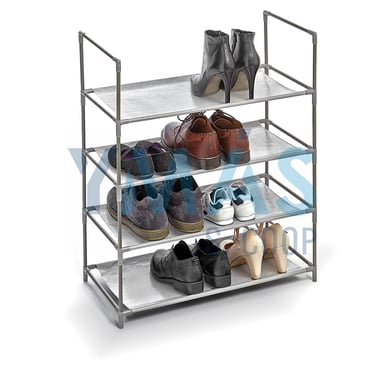 ZAPATERO 4 BALDAS 12 PARES 58.5X28.5X70CM