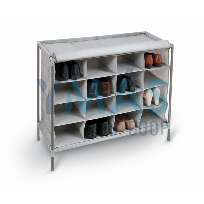 ZAPATERO CON FUNDA 16 COMPARTIMENTOS 81X35X66CM