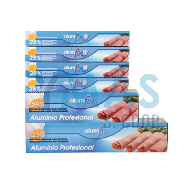 PAPEL ALUMINIO ALUMFIX 50M