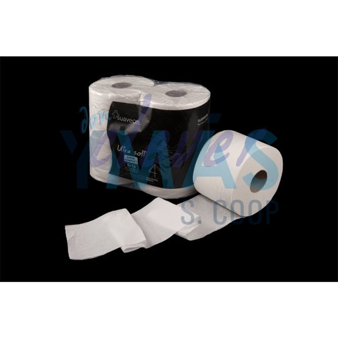 PAPEL HIGIENICO 2 CAPAS 4 ROLLOS SUPER COMPACT