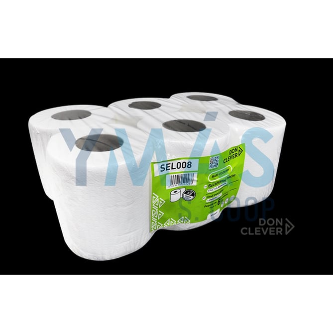 PAPEL SECAMANOS 2 CAPAS 18.3CM 500GR 235 SERVICIOS