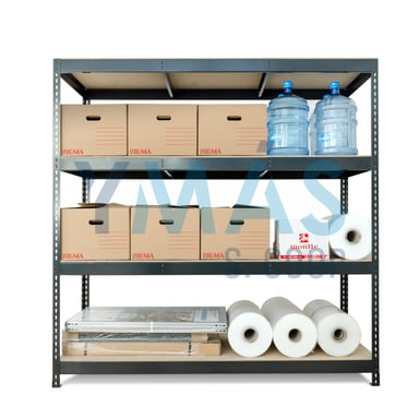 ESTANTERIA 4 BALDAS SIN TORNILLOS 200X200X70